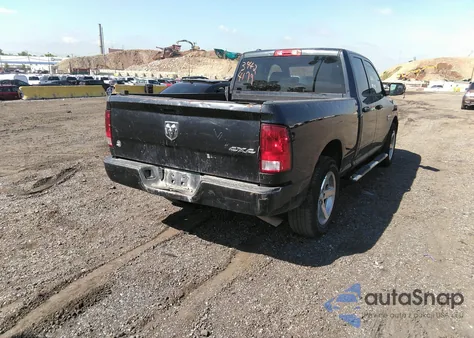 2017 Ram 1500 Express Quad Cab 4X4 6'4 Box from USA, damaged, VIN 1C6RR7FG7HS594376